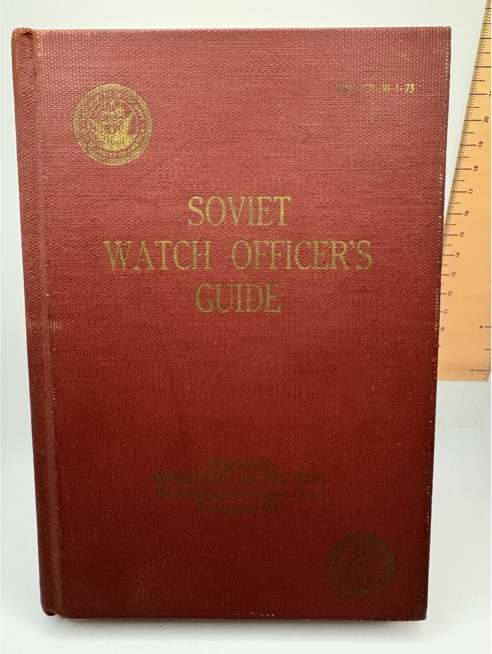 1967 Soviet Watch Officer's Guide (English Translation)Navy Military Russia USSR